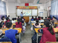 马山开展电梯平安取食物平安宣传进校园勾当